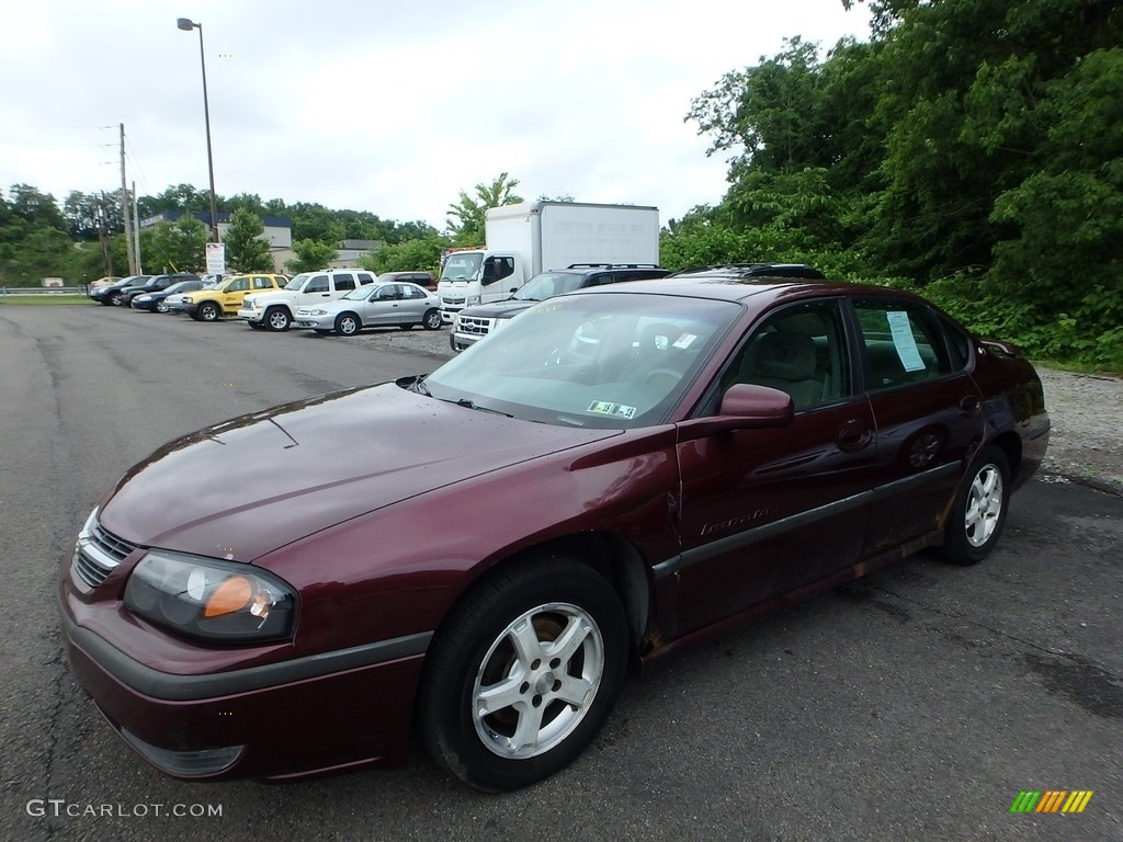 2003 Impala LS - Berry Red Metallic / Medium Gray photo #1
