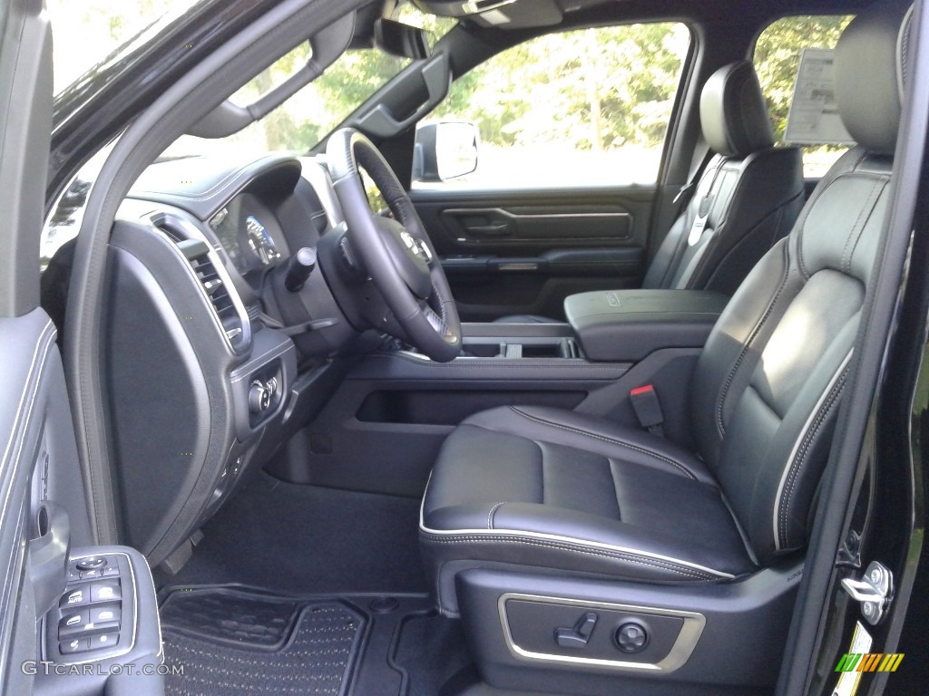 2019 1500 Limited Crew Cab 4x4 - Diamond Black Crystal Pearl / Black photo #10