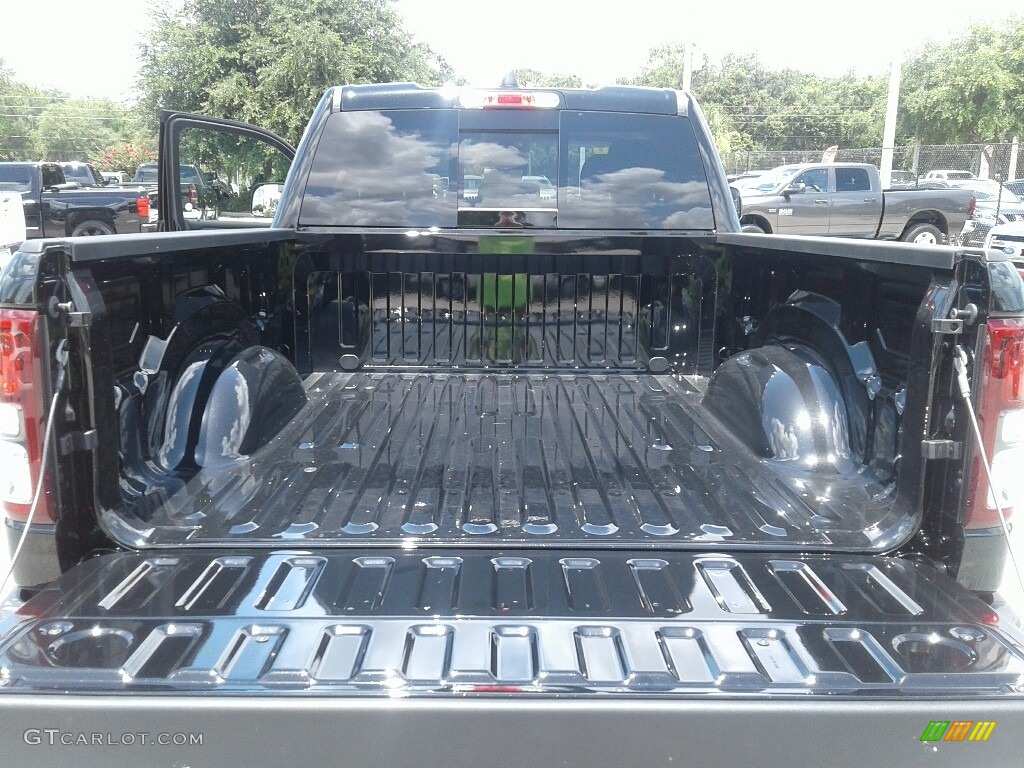 2019 1500 Big Horn Quad Cab - Diamond Black Crystal Pearl / Black/Diesel Gray photo #19