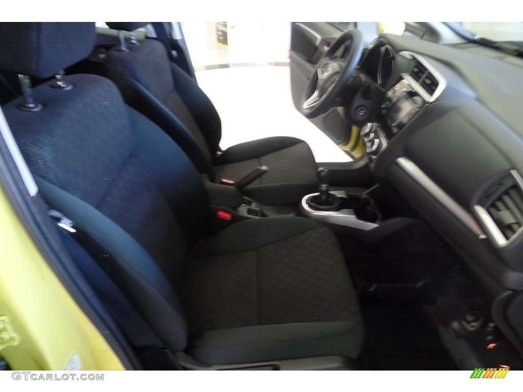 2015 Fit LX - Mystic Yellow Pearl / Black photo #15