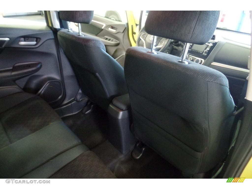 2015 Fit LX - Mystic Yellow Pearl / Black photo #17