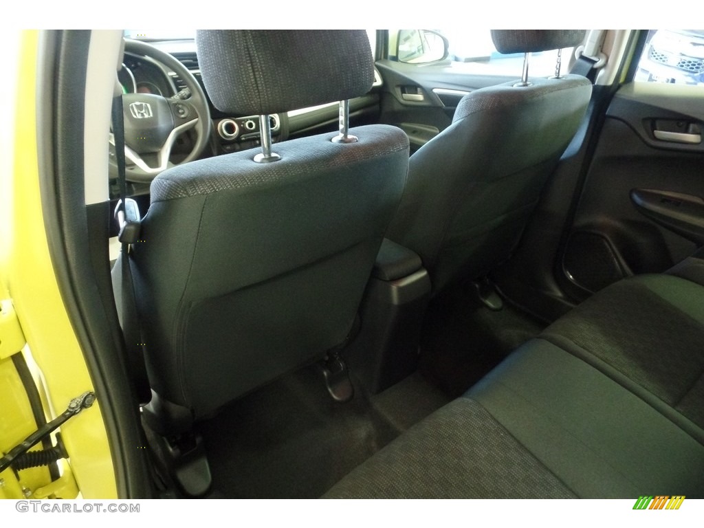 2015 Fit LX - Mystic Yellow Pearl / Black photo #25