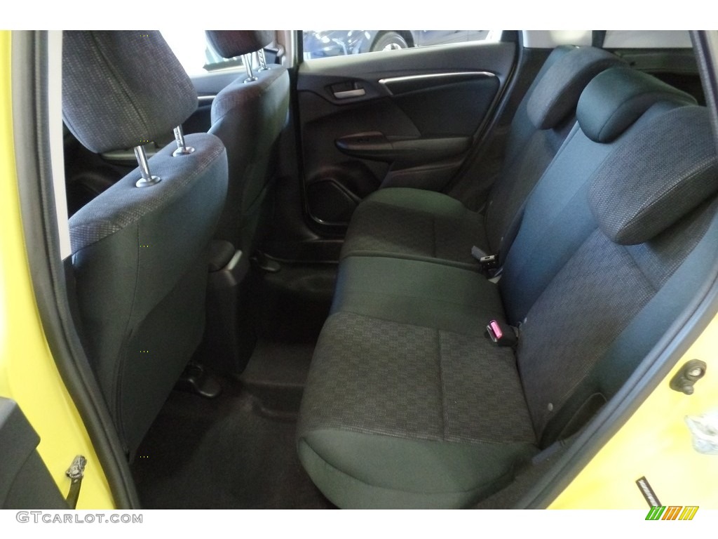 2015 Fit LX - Mystic Yellow Pearl / Black photo #26