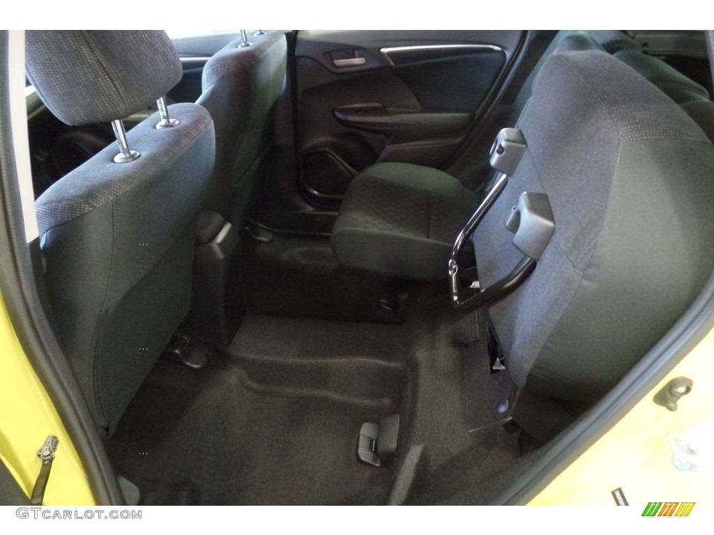 2015 Fit LX - Mystic Yellow Pearl / Black photo #27