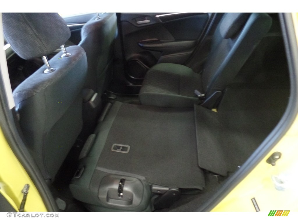 2015 Fit LX - Mystic Yellow Pearl / Black photo #28