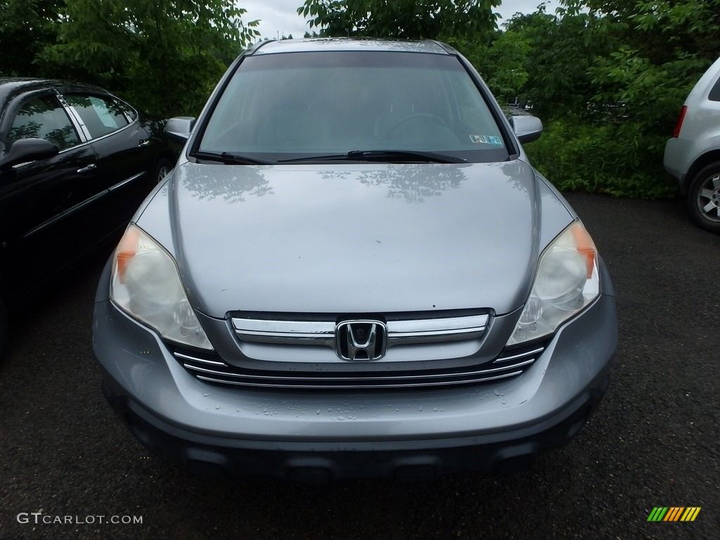 2008 CR-V EX-L 4WD - Whistler Silver Metallic / Black photo #5