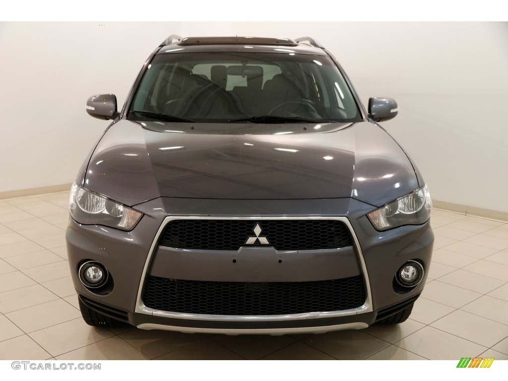 2010 Outlander SE 4WD - Graphite Gray Pearl / Black photo #2