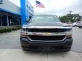 2018 Graphite Metallic Chevrolet Silverado 1500 WT Regular Cab  photo #2