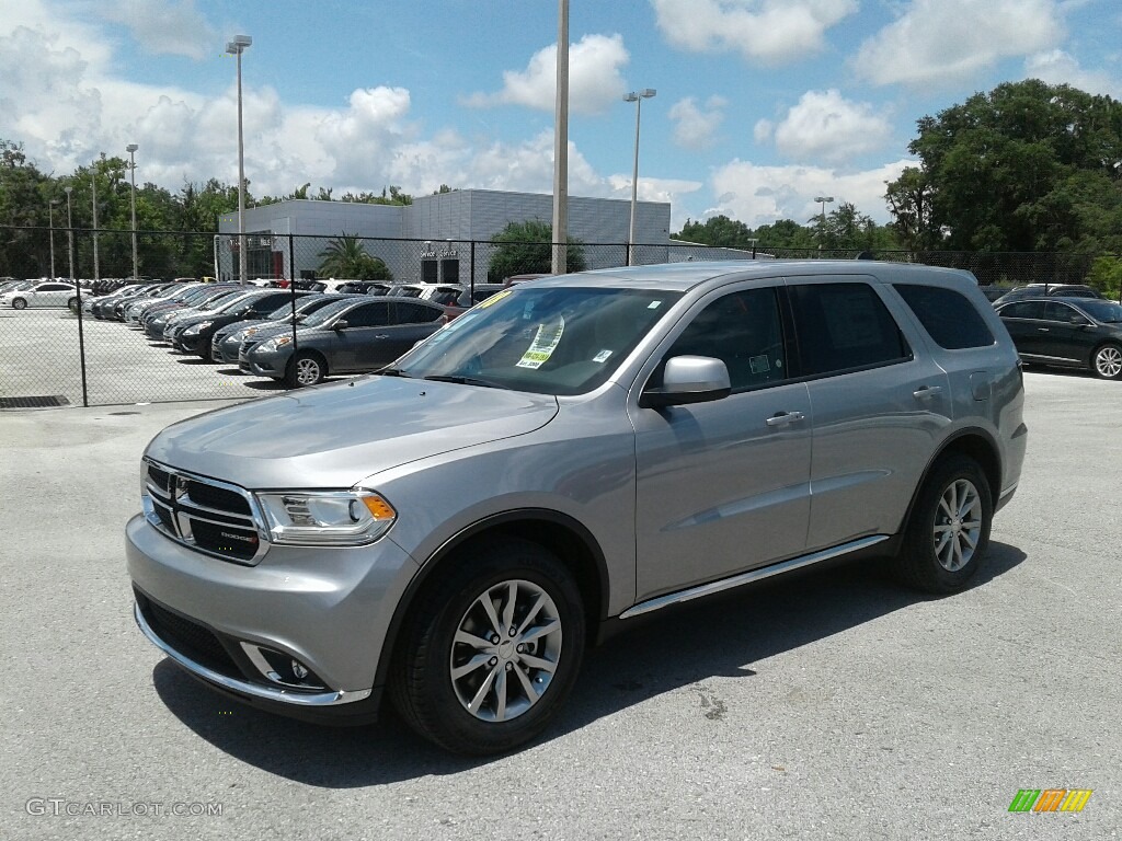 2018 Durango SXT - Billet Metallic / Light Frost Beige/Black photo #1