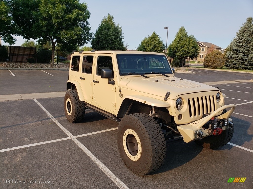 2016 Wrangler Unlimited Sport 4x4 - Mojave Sand / Black photo #15