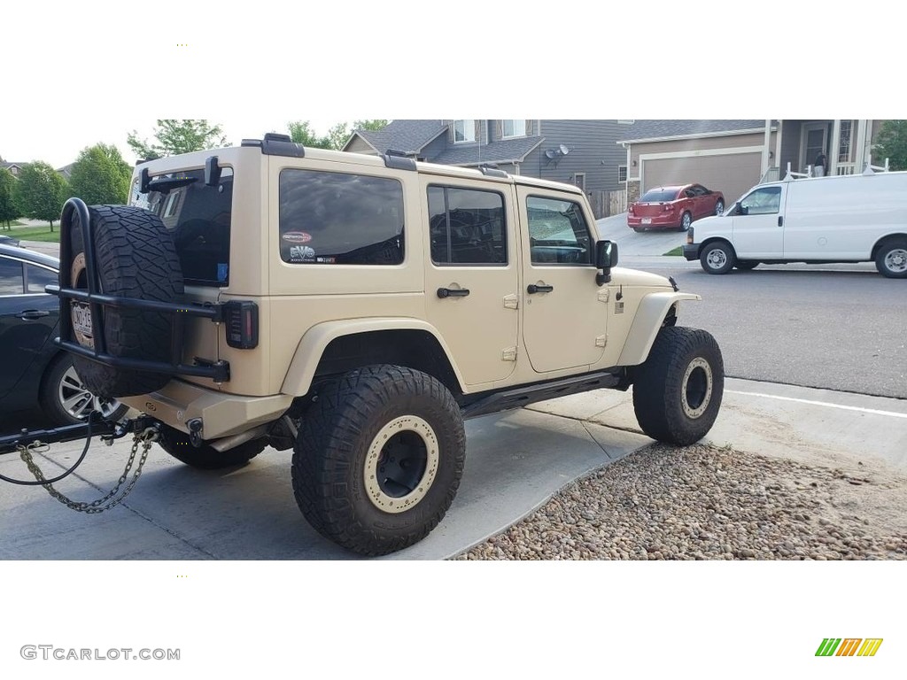 2016 Wrangler Unlimited Sport 4x4 - Mojave Sand / Black photo #28