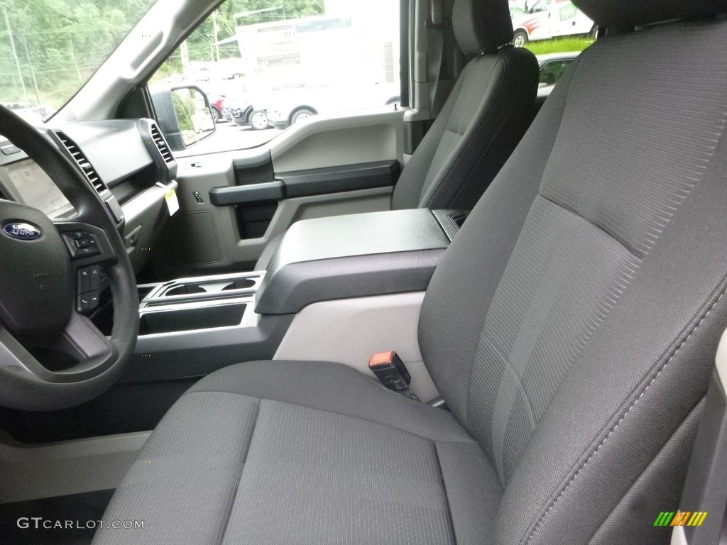 2018 F150 XL SuperCab 4x4 - Ingot Silver / Earth Gray photo #9