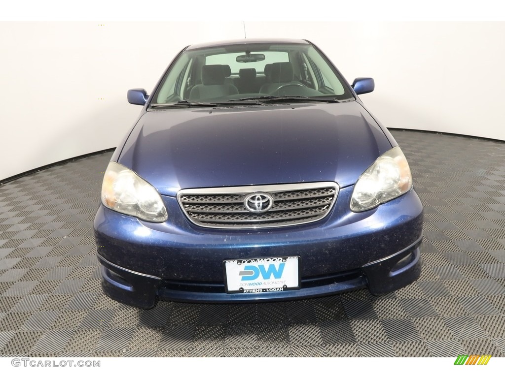 2008 Corolla S - Speedway Blue Metallic / Dark Charcoal photo #5