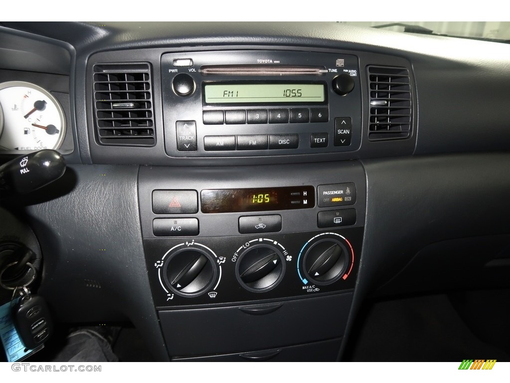 2008 Corolla S - Speedway Blue Metallic / Dark Charcoal photo #16