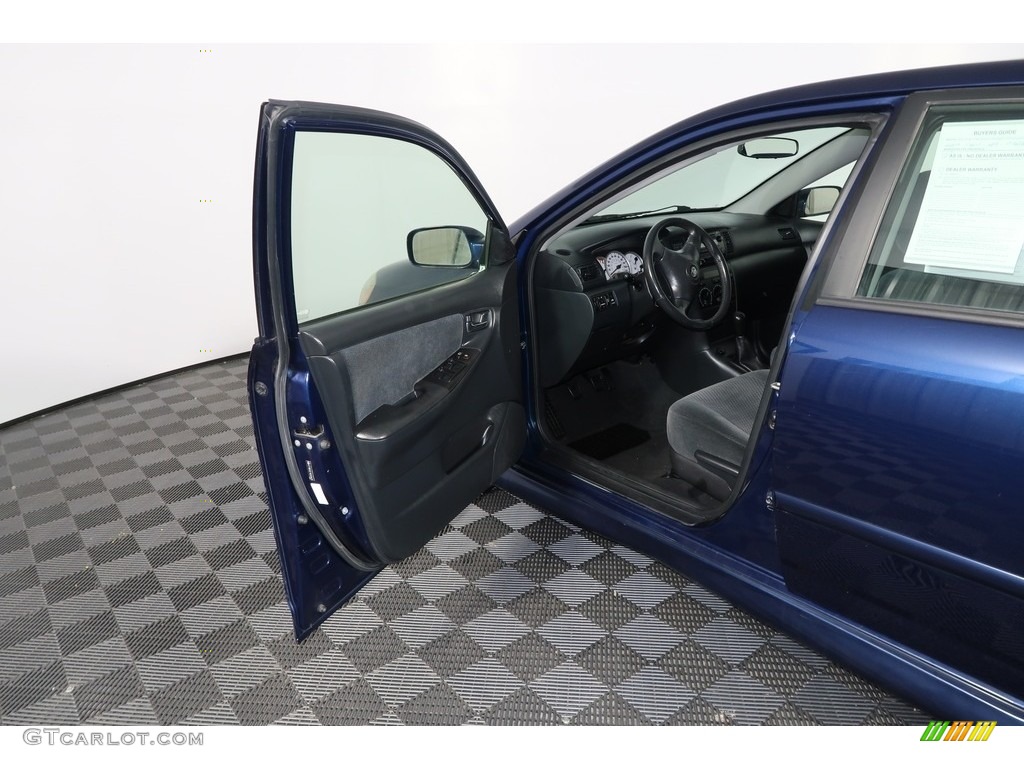 2008 Corolla S - Speedway Blue Metallic / Dark Charcoal photo #24