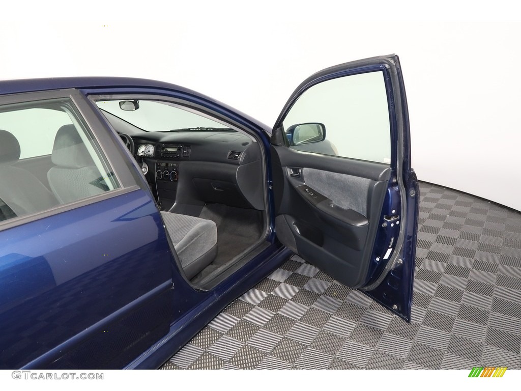 2008 Corolla S - Speedway Blue Metallic / Dark Charcoal photo #27