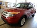 2015 Ruby Red Ford Explorer XLT 4WD  photo #5