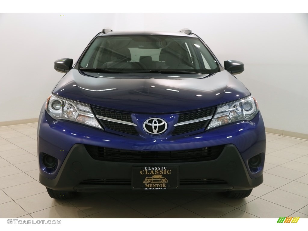 2015 RAV4 LE - Blue Crush Metallic / Ash photo #2