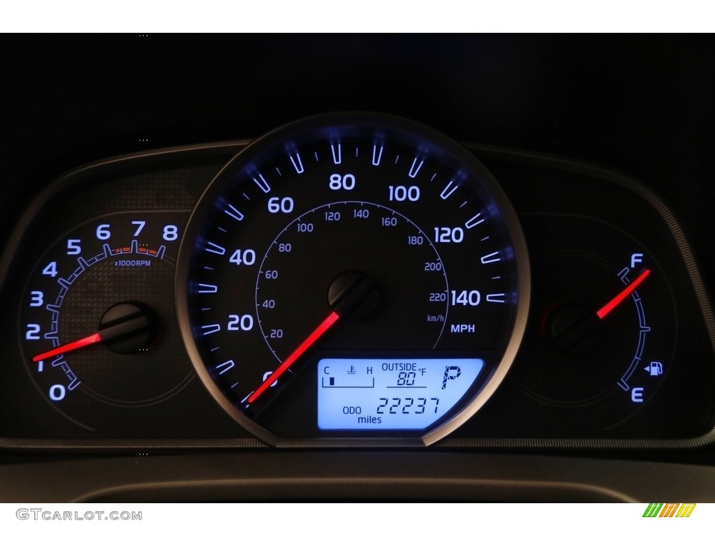 2015 RAV4 LE - Blue Crush Metallic / Ash photo #7