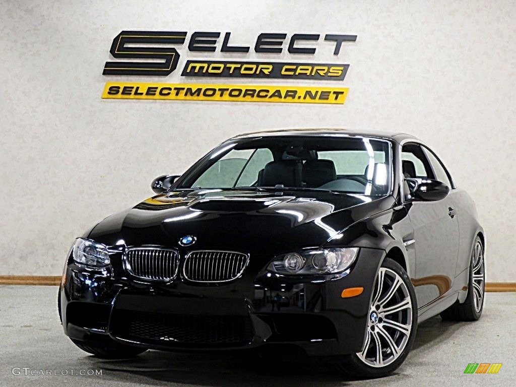 2008 M3 Convertible - Jet Black / Black photo #1