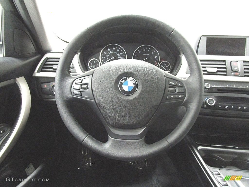 2015 3 Series 320i xDrive Sedan - Alpine White / Black photo #26