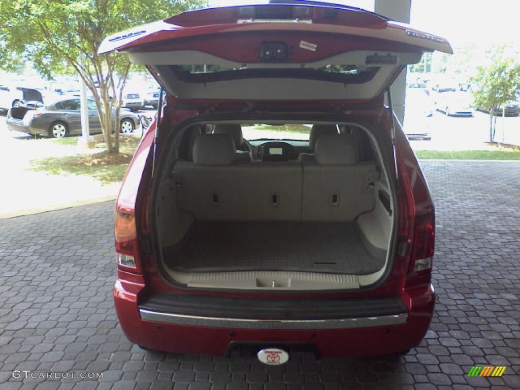 2005 Grand Cherokee Limited 4x4 - Inferno Red Crystal Pearl / Dark Khaki/Light Graystone photo #20