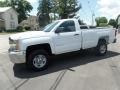 Summit White - Silverado 2500HD Work Truck Regular Cab 4x4 Photo No. 4