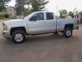 2018 Silver Ice Metallic Chevrolet Silverado 2500HD LT Double Cab 4x4  photo #6