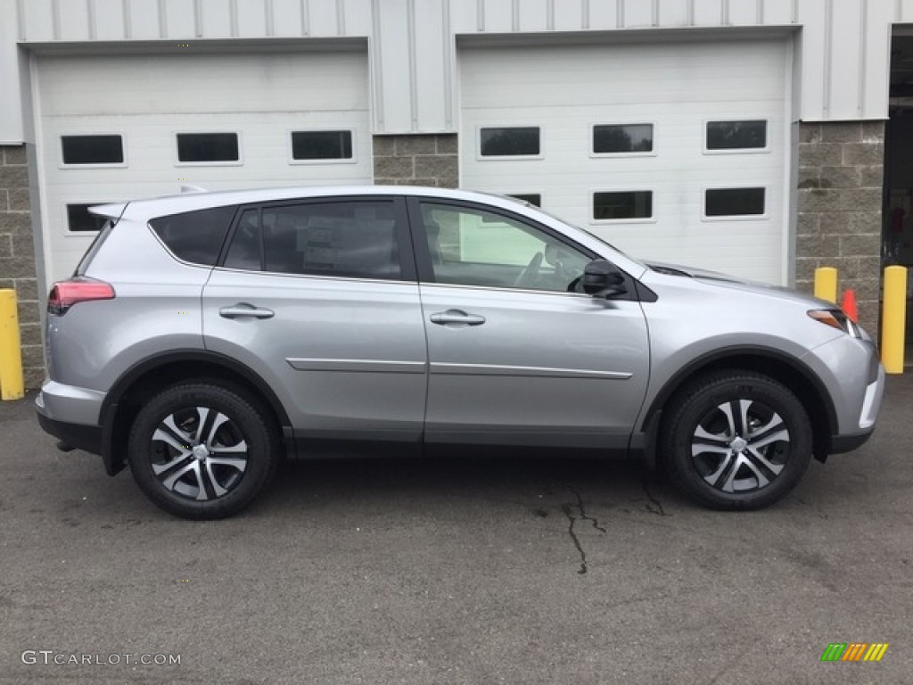 2018 RAV4 LE - Silver Sky Metallic / Black photo #2