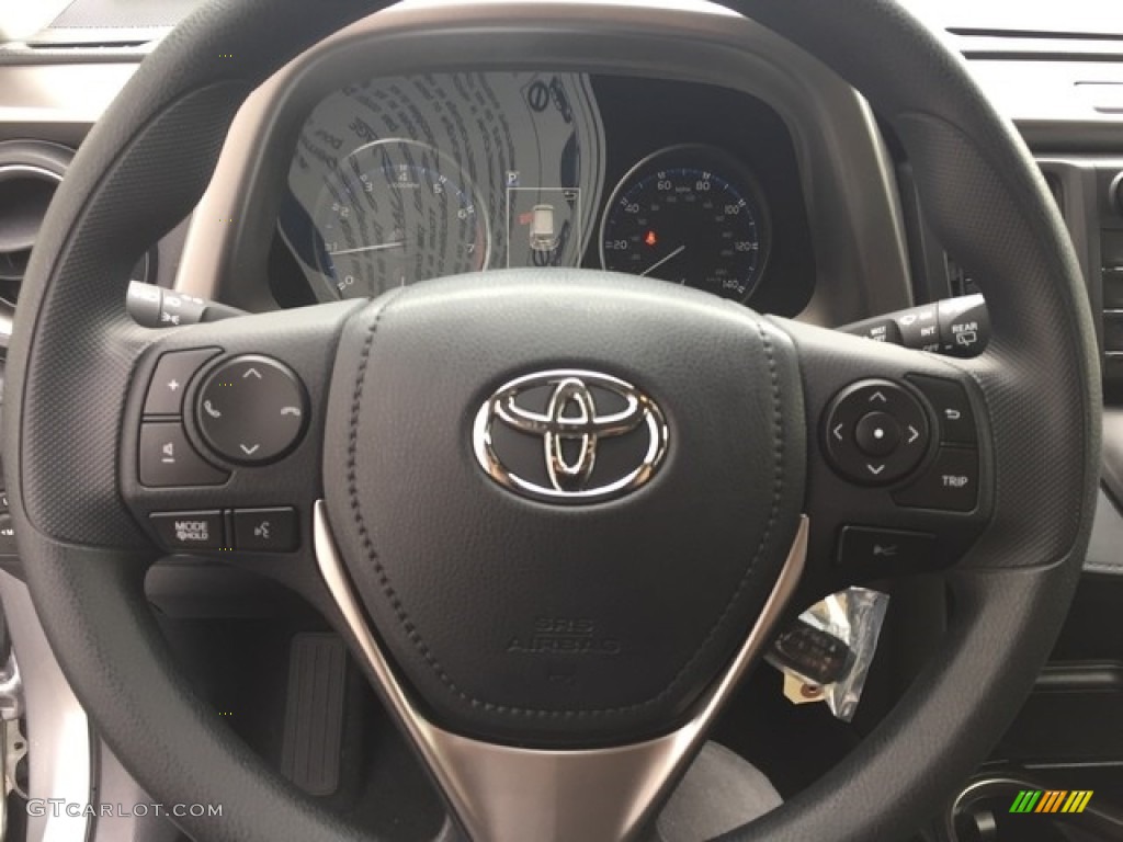 2018 RAV4 LE - Silver Sky Metallic / Black photo #14