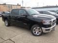 2019 Diamond Black Crystal Pearl Ram 1500 Big Horn Crew Cab 4x4  photo #6