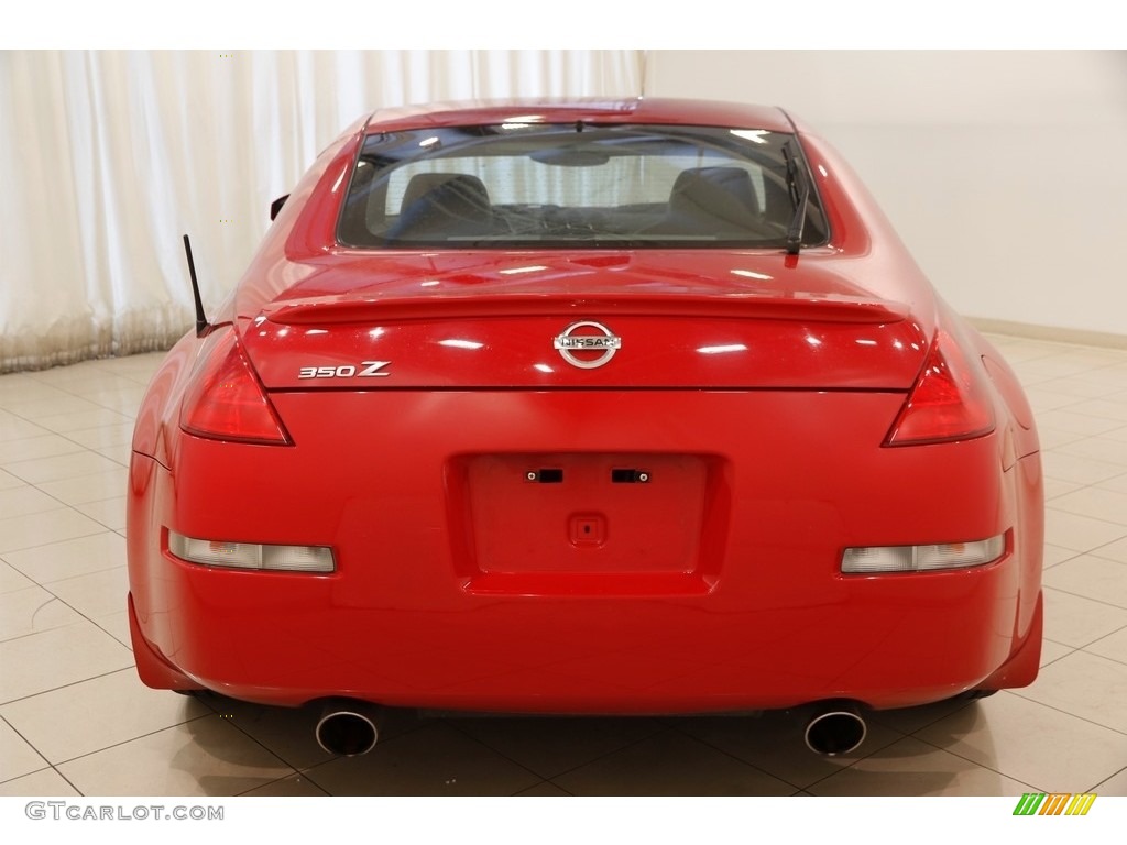 2005 350Z Touring Coupe - Redline / Carbon photo #18