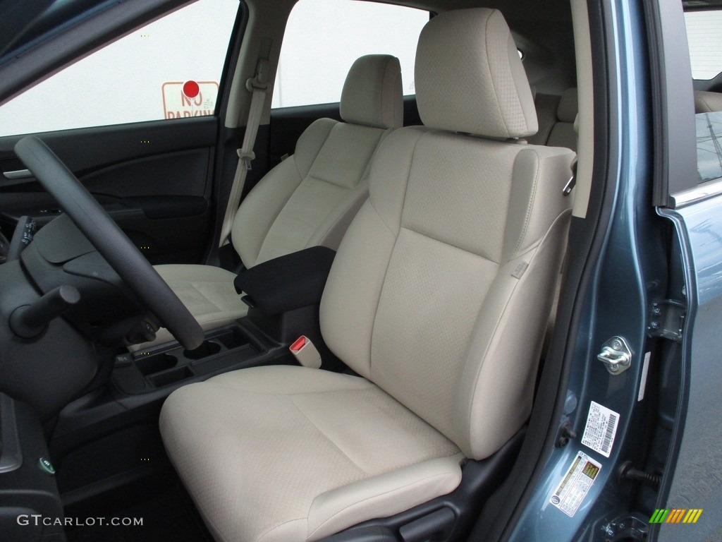 2015 CR-V LX AWD - Mountain Air Metallic / Beige photo #11