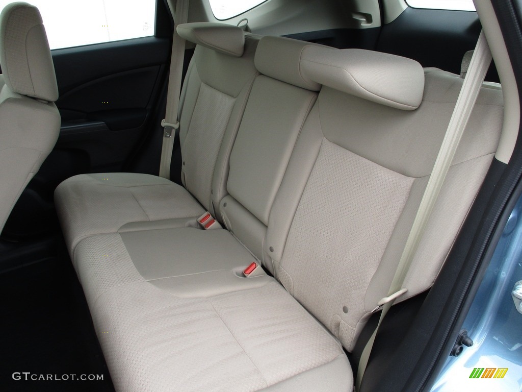 2015 CR-V LX AWD - Mountain Air Metallic / Beige photo #12