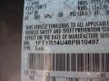 CX: Dark Shadow Grey Metallic 2008 Ford Ranger XLT SuperCab Color Code