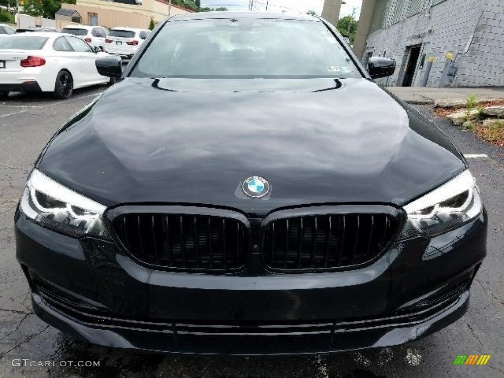 2018 5 Series 540i xDrive Sedan - Black Sapphire Metallic / Black photo #8