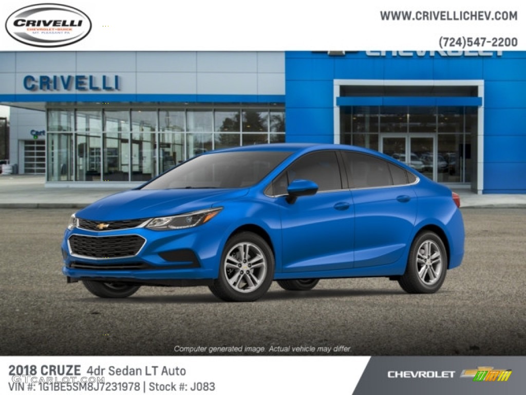 Kinetic Blue Metallic Chevrolet Cruze