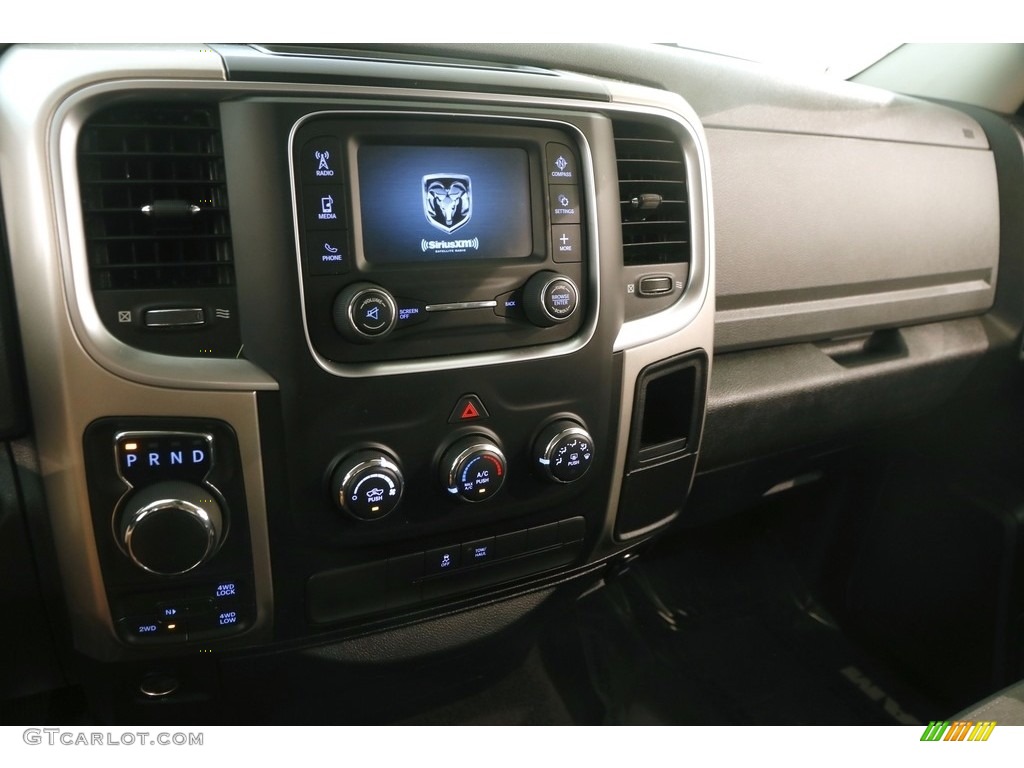 2017 1500 Big Horn Quad Cab 4x4 - Bright Silver Metallic / Black/Diesel Gray photo #8