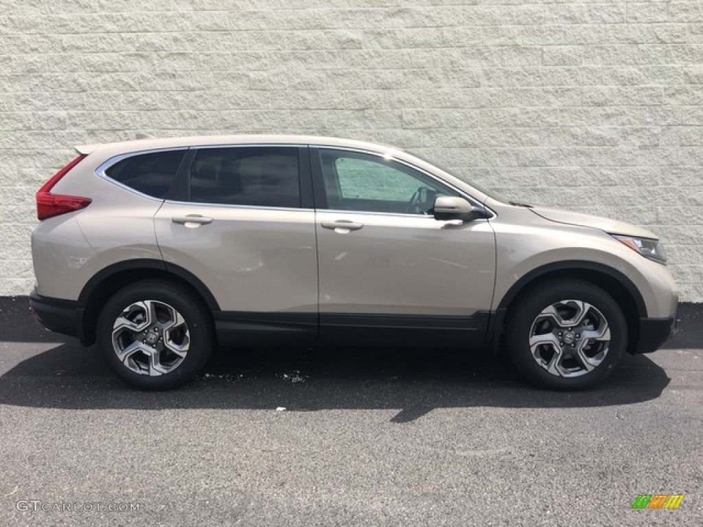 2018 CR-V EX-L AWD - Sandstorm Metallic / Ivory photo #2