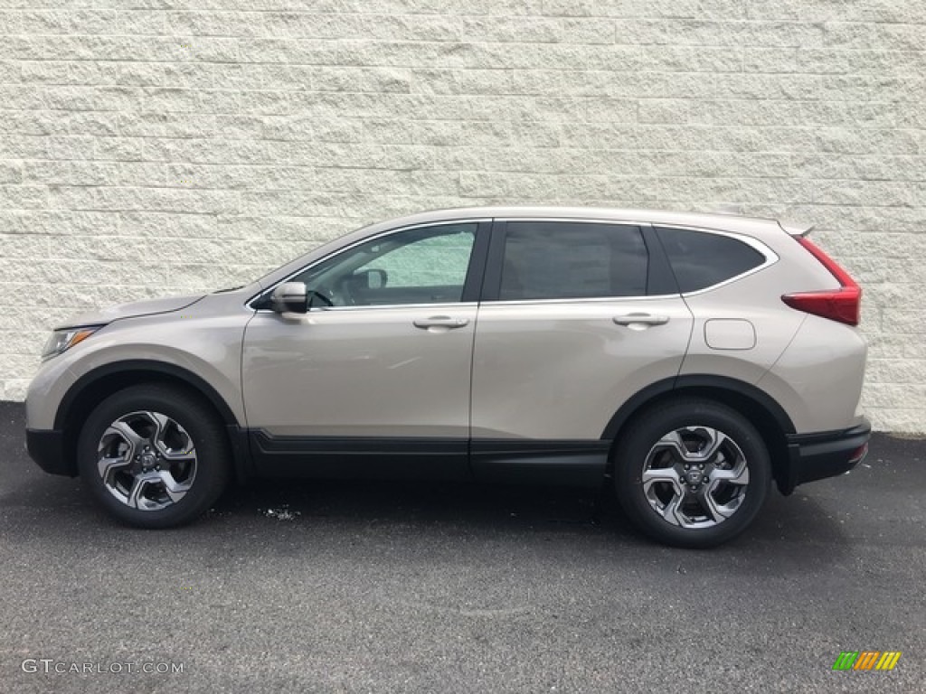 2018 CR-V EX-L AWD - Sandstorm Metallic / Ivory photo #6
