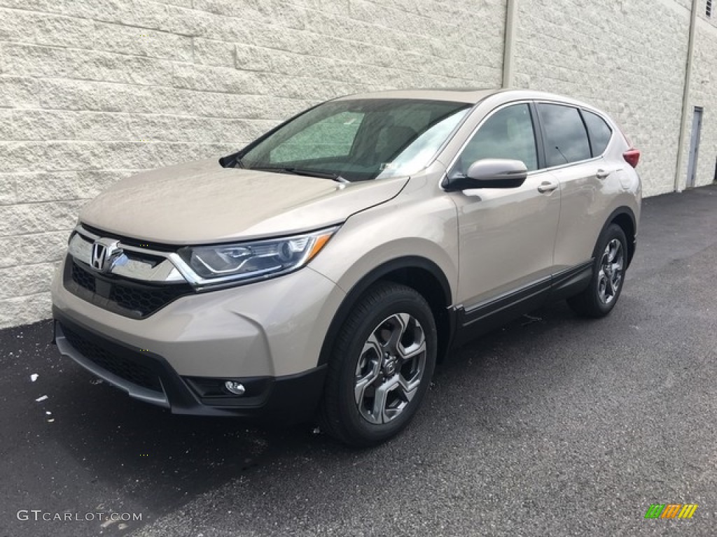 2018 CR-V EX-L AWD - Sandstorm Metallic / Ivory photo #7