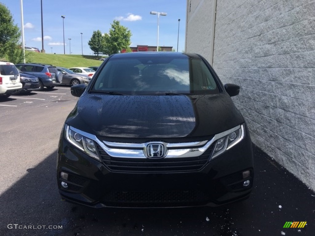 2019 Odyssey EX - Crystal Black Pearl / Mocha photo #2