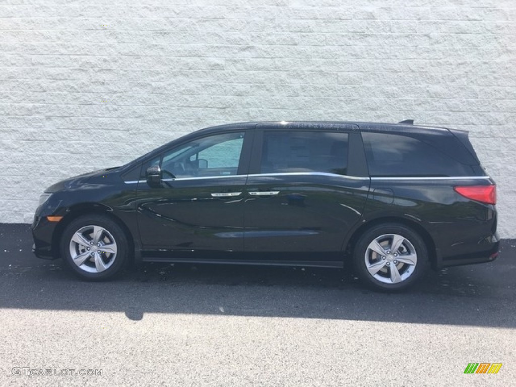 2019 Odyssey EX - Crystal Black Pearl / Mocha photo #7