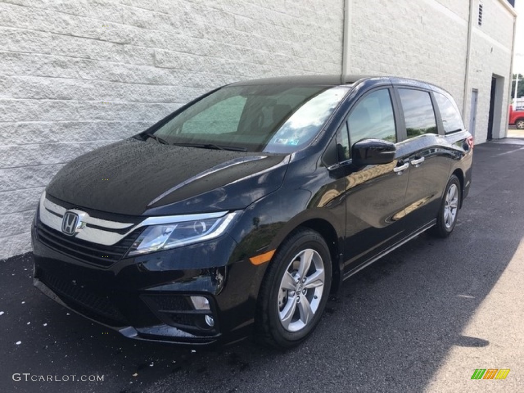 2019 Odyssey EX - Crystal Black Pearl / Mocha photo #8