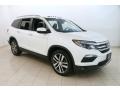 White Diamond Pearl - Pilot Elite AWD Photo No. 1