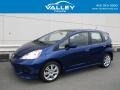 Blue Sensation Pearl 2010 Honda Fit Sport