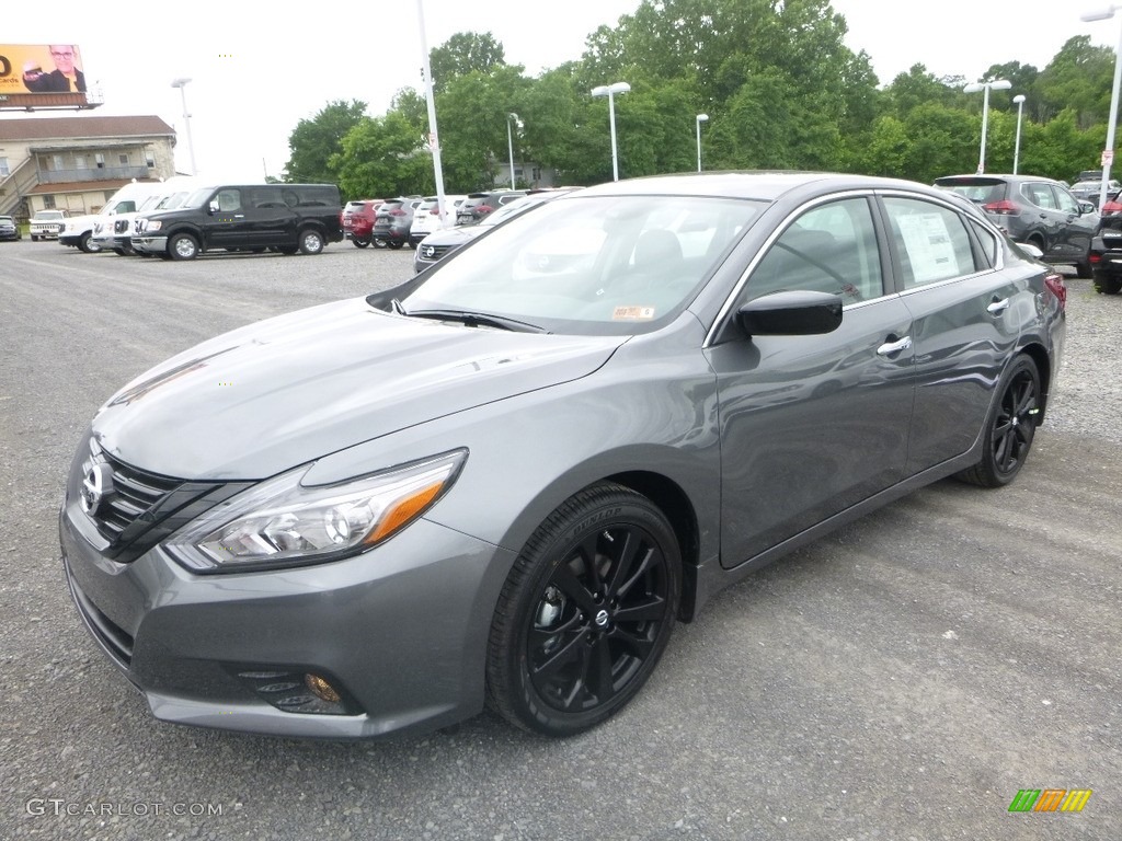 2018 Altima 2.5 SR - Gun Metallic / Charcoal photo #8