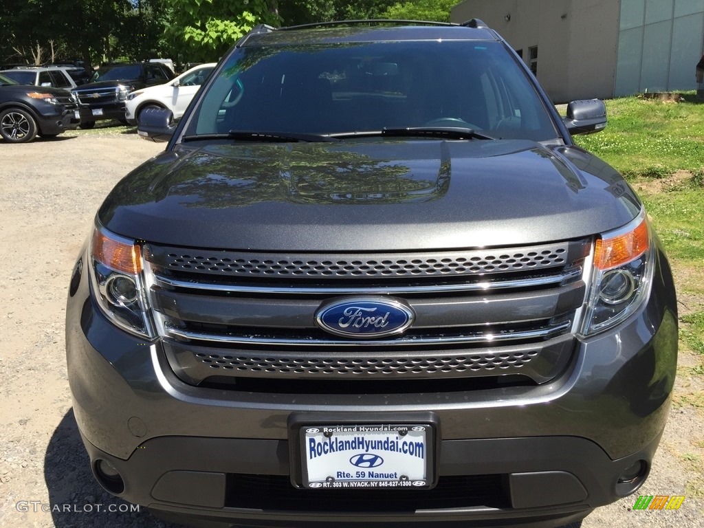 2015 Explorer Limited 4WD - Dark Side / Charcoal Black photo #2