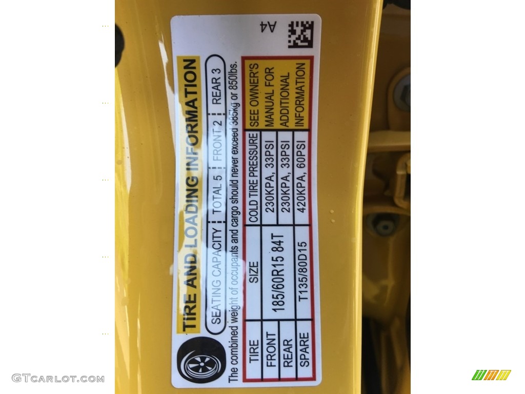 2019 Honda Fit LX Info Tag Photo #127676235