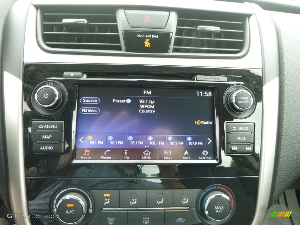 2018 Altima 2.5 SR - Gun Metallic / Charcoal photo #17